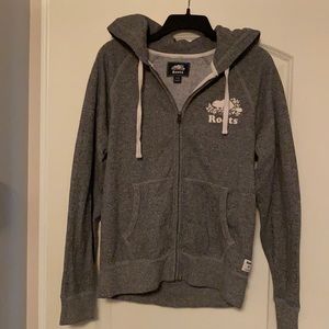 Roots zip up hoodie